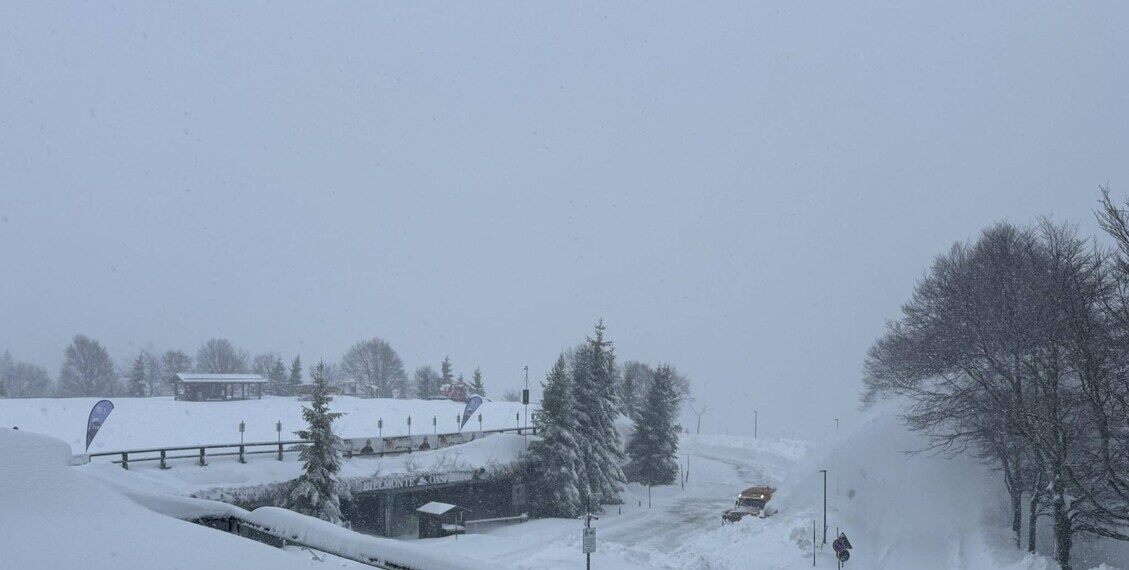 Venti persone isolate nel Biellese dopo la maxi nevicata