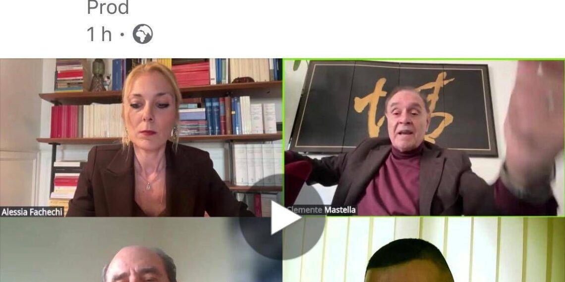 Referendum, Di Pietro e Mastella a confronto nella trasmissione di Meritocrazia Italia