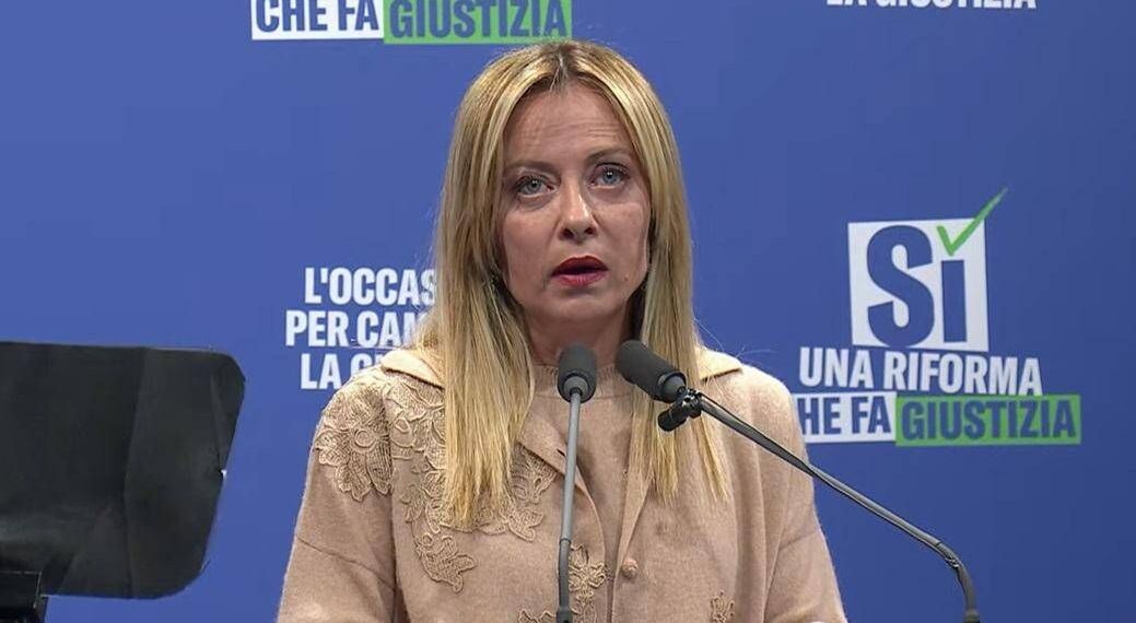 Referendum, Meloni: “Nessuno ha in mente di liberarsi della magistratura, riforma traguardo epocale”